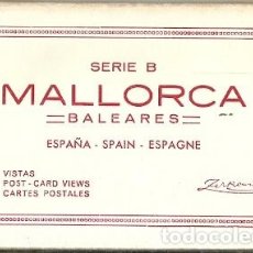Postales: ALBUM 10 POSTALES SERIE B MALLORCA BALEARES ZERKOWITZ DISTRIBUIDOR V ROTGER. Lote 202428023