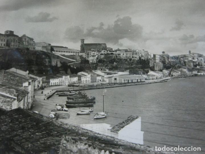 Cartoline: MAHON-PANORAMICA DE LA CIUDAD DESDE EL PUERTO-EDITORIAL FOTOGRAFICA-POSTAL ANTIGUA-(69.292)