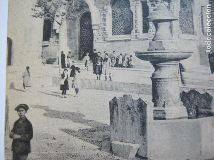Postcards: SOLLER-CENTRO DE LA PLAZA Y BANCO DE SOLLER-FOT&middot;LACOSTE-POSTAL ANTIGUA-(69.311)