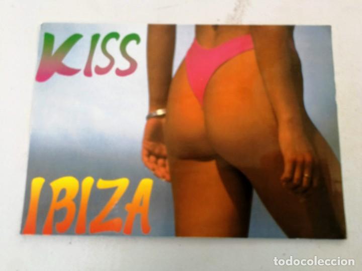 Postales: ANTIGUA POSTAL ER&Oacute;TICA DE IBIZA - KISS IBIZA -
