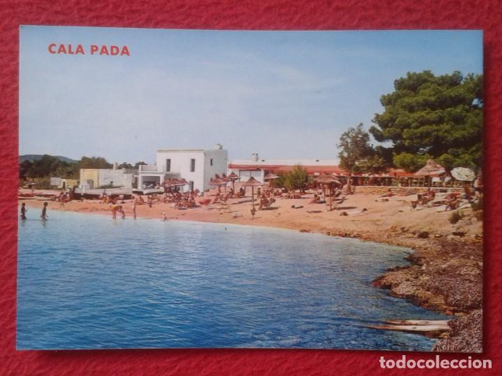 Postales: POSTAL POST CARD BALEARIC ISLANDS ISLA DE IBIZA ISLA BLANCA SANTA EULALIA DEL R&Iacute;O PLAYA CALA PADA...