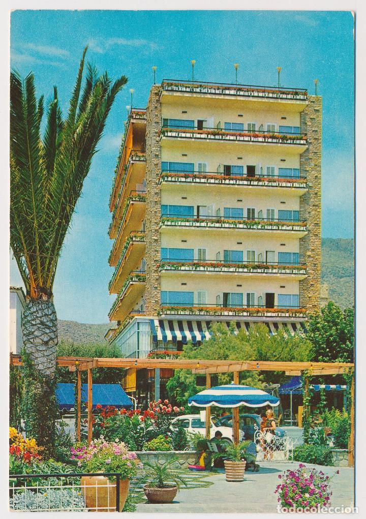 Cartes Postales: Hotel Daina, Puerto Pollensa, Mallorca. 1965. Circulada con sellos.