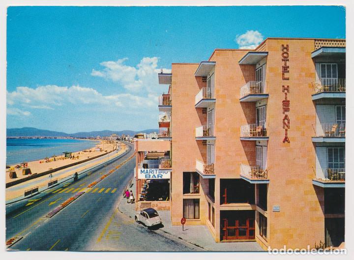 Cartes Postales: Hotel Hispania, El Arenal, Playa de Palma, Mallorca (Baleares). Ed Cyp 1968. Circulada sin sello.
