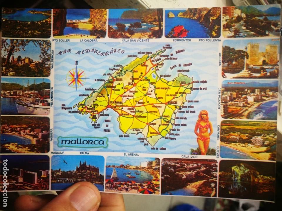 Postales: Postal Mallorca ICARIA estado regular - Foto 1