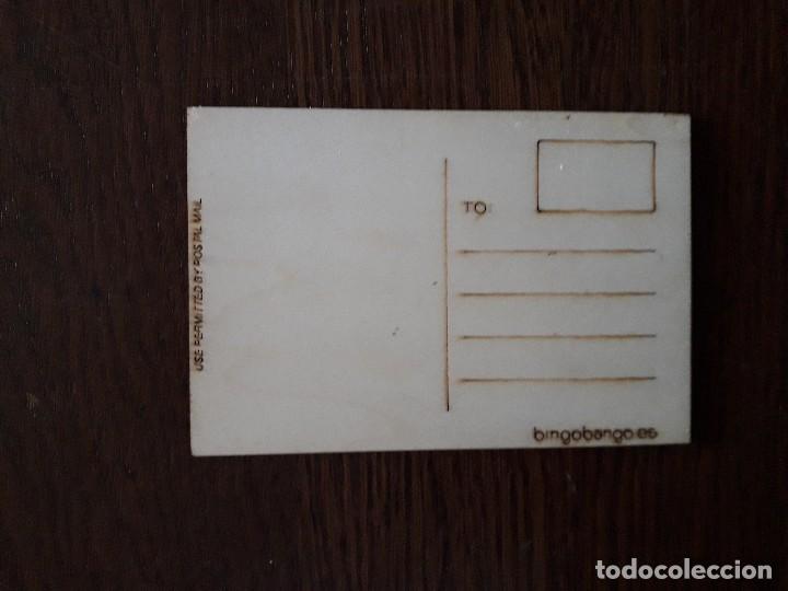 Postales: postal de madera de Mallorca, Hello ! - Foto 2