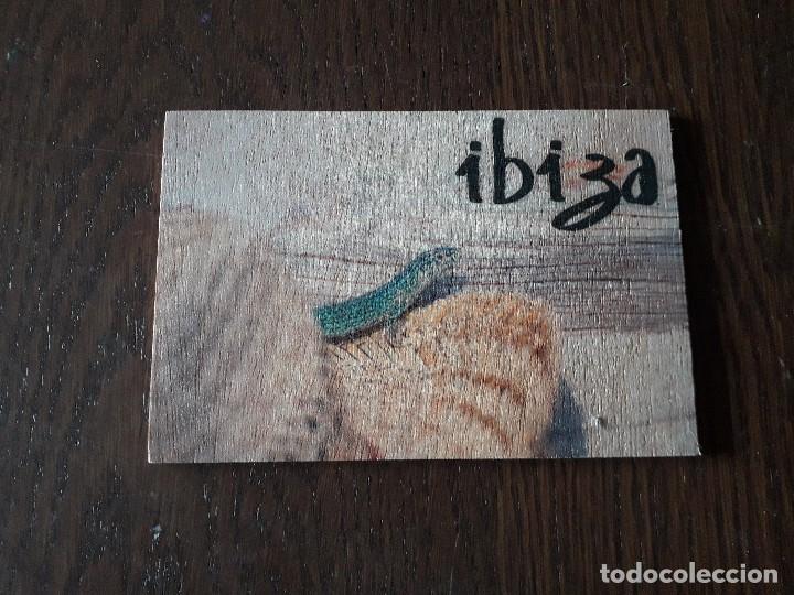 Postales: postal de madera de Ibiza - Foto 1