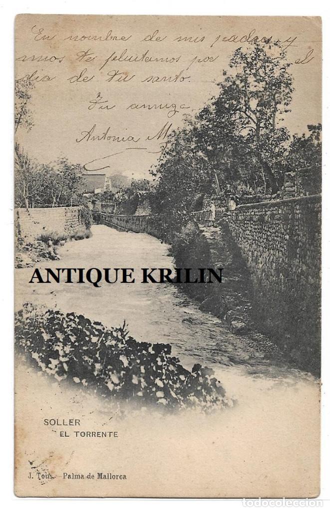 Postales: SOLLER .- EL TORRENTE .- J. TOUS - Foto 1