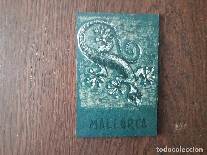 Postales: postal de madera de Mallorca. - Foto 1