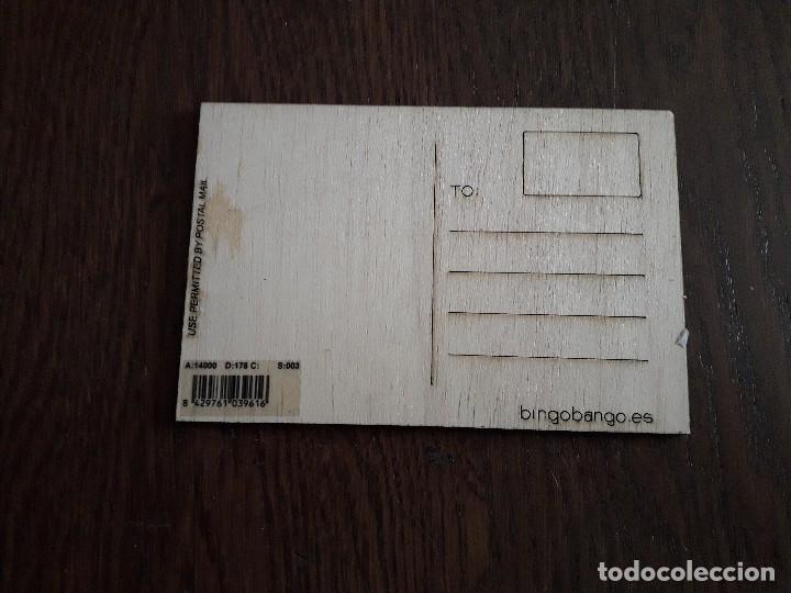 Postales: postal de madera de Ibiza. - Foto 2