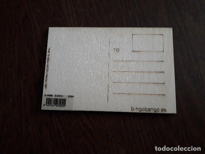 Postales: postal de madera de Mallorca. - Foto 2