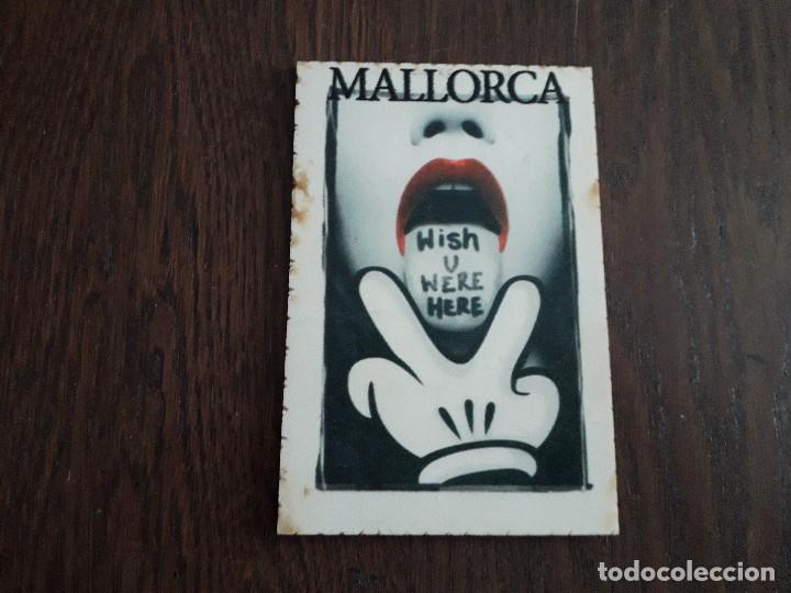 Postales: postal de madera de Mallorca. - Foto 1