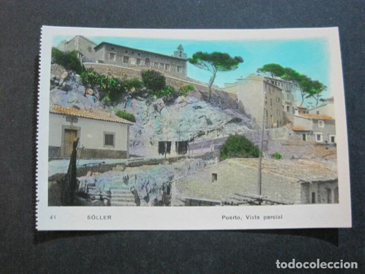Postales: SOLLER-PUERTO-VISTA PARCIAL-FOTOGRAFICA-POSTAL ANTIGUA-(72.243)