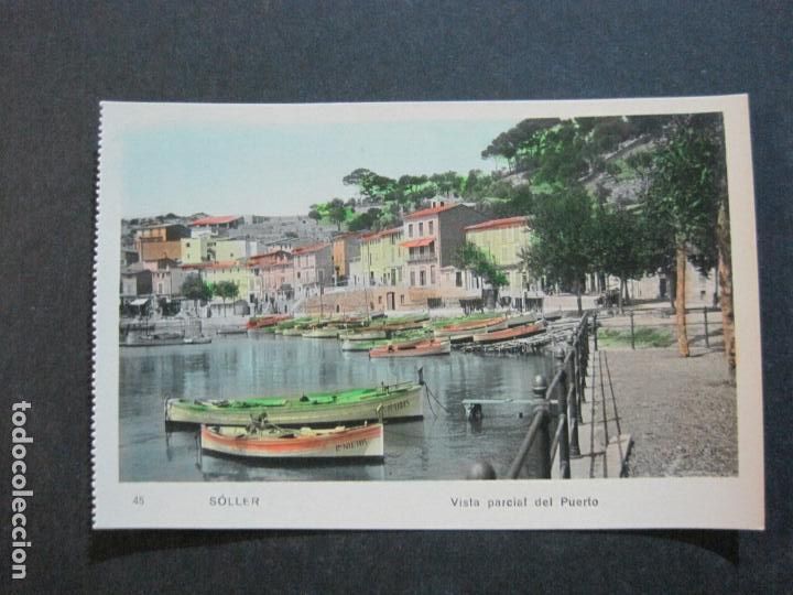 Postales: SOLLER-VISTA PARCIAL DEL PUERTO-FOTOGRAFICA-POSTAL ANTIGUA-(72.247)