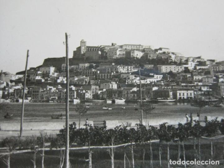 Postales: IBIZA-VISTA GENERAL-VI&Ntilde;ETS-51-FOTOGRAFICA-POSTAL ANTIGUA-(72.249)