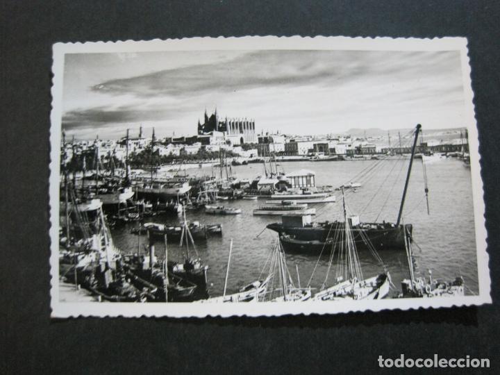 Postales: PALMA DE MALLORCA-PUERTO-FOTOGRAFICA-POSTAL ANTIGUA-(72.880)