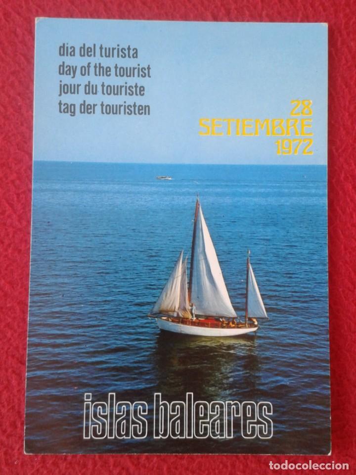 Cartes Postales: POST CARD ISLAS BALEARES BALEARIC ISLANDS D&Iacute;A DEL TURISTA 1972 DAY OF THE TOURIST TAG DER TOURISTEN