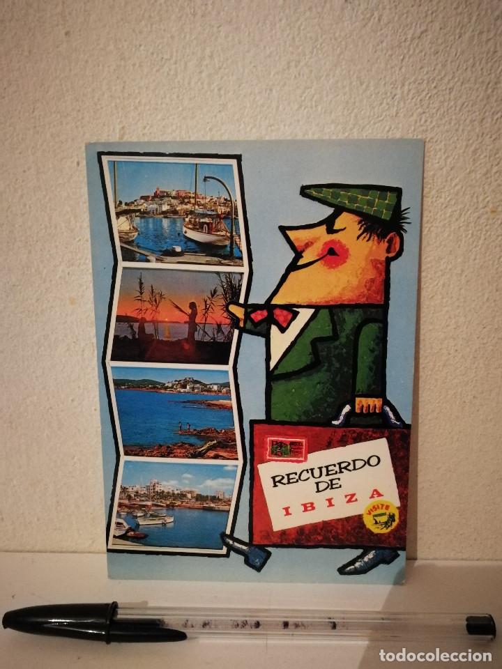 Postales: POSTAL - BALEARES RECUERDO DE IBIZA ISLA - IBIZA