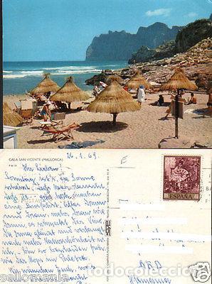 Postales: POSTAL CALA SAN VICENTE MALLORCA BALEARES POSTCARD POSTKARTE BEACH CC02910