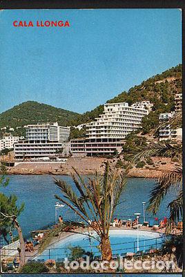 Postales: POSTAL SANTA EULALIA DEL RIO 1973 CALA LLONGA IBIZA BALEARES POSTCARD CC02308
