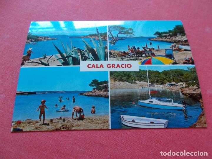 Postales: SAN ANTONIO ABAD --IBIZA --( BALEARES ) CALA GRACIO DIVERSOS ASPECTOS