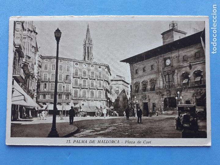 Postales: Palma de Mallorca. Plaza de la Cort. - Foto 1