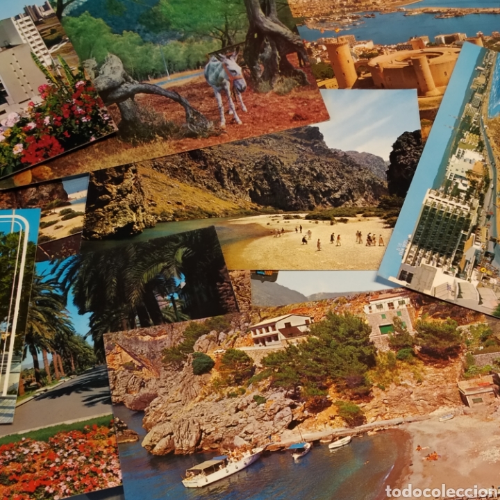 Postales: Gran lote de 15 postales de Mallorca - Foto 1