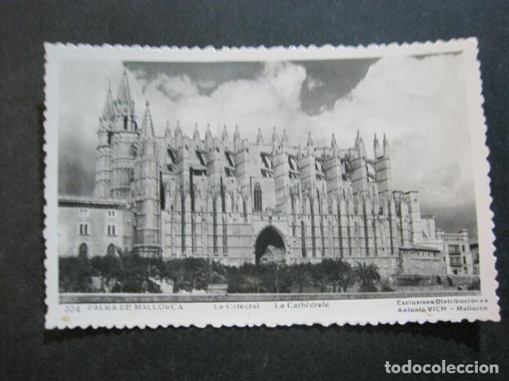 Postales: PALMA DE MALLORCA-LA CATEDRAL-ANTONIO VICH-334-POSTAL ANTIGUA-(74.009)