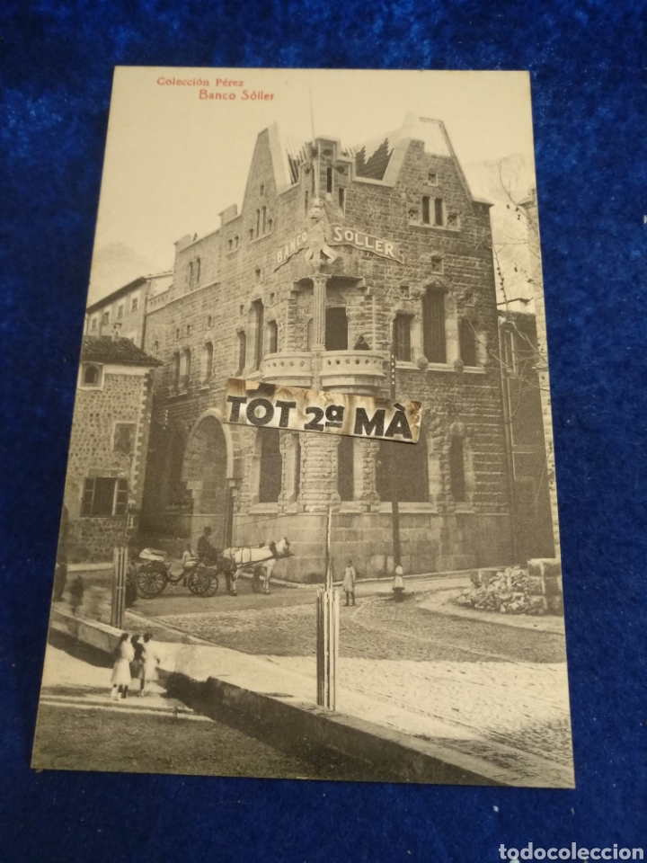 Postales: Postal Banco S&oacute;ller , mallorca. Colecci&oacute;n P&eacute;rez