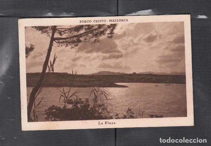 Postales: PORTO CRISTO-MALLORCA. LA PLAYA - Foto 1