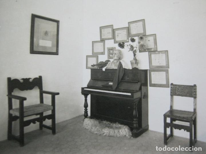 Postcards: MALLORCA-VALLDEMOSA-CELDA CHOPIN Y GEORGE SAND-FOTO PLASENCIA-POSTAL ANTIGUA-(74.746)