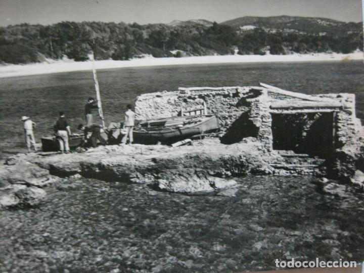 Postais: IBIZA-SANTA EULALIA DEL RIO-PLAYA ES CANA-FOTO A.CAMPA&Ntilde;A...-POSTAL ANTIGUA-(74.896)