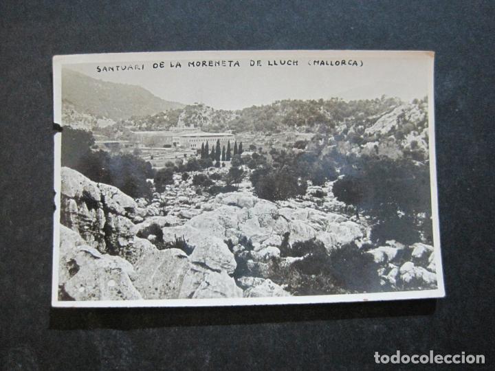 Postais: MALLORCA-SANTUARI DE LA MORENETA DE LLUCH-FOTOGRAFICA-POSTAL ANTIGUA-(75.052)