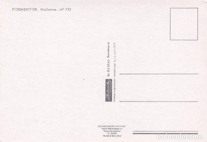 Postales: POSTAL FORMENTOR. MALLORCA (1979) - Foto 2