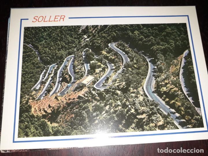 Postales: N&ordm; 39596 POSTAL SOLLER MALLORCA CARRETERA DEL COLL - Foto 1