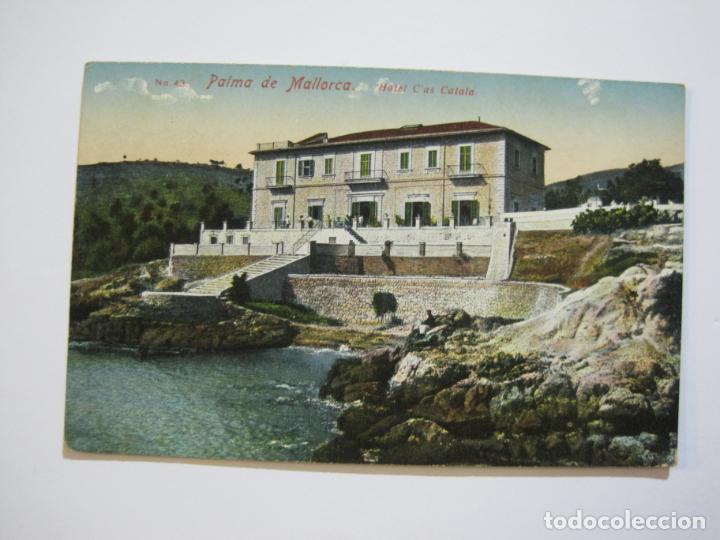 Cartoline: PALMA DE MALLORCA-HOTEL C'AS CATALA-POSTAL ANTIGUA-(75.588)