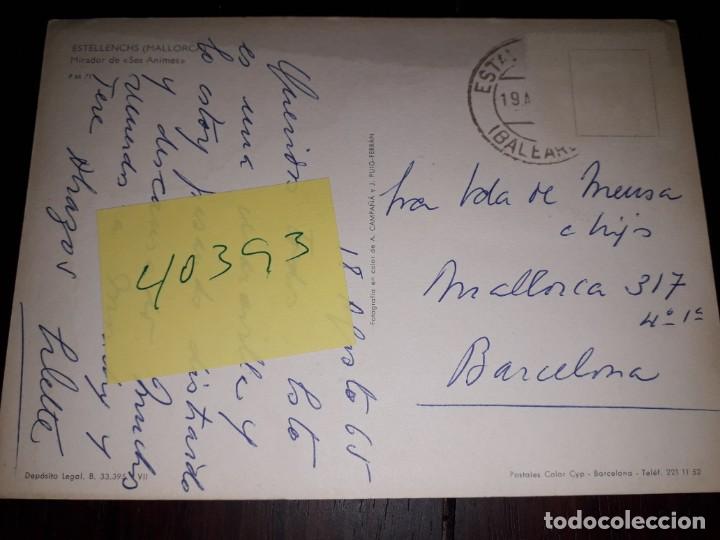Postales: N&ordm; 40393 POSTAL ESTELLENCHS MALLORCA - Foto 2