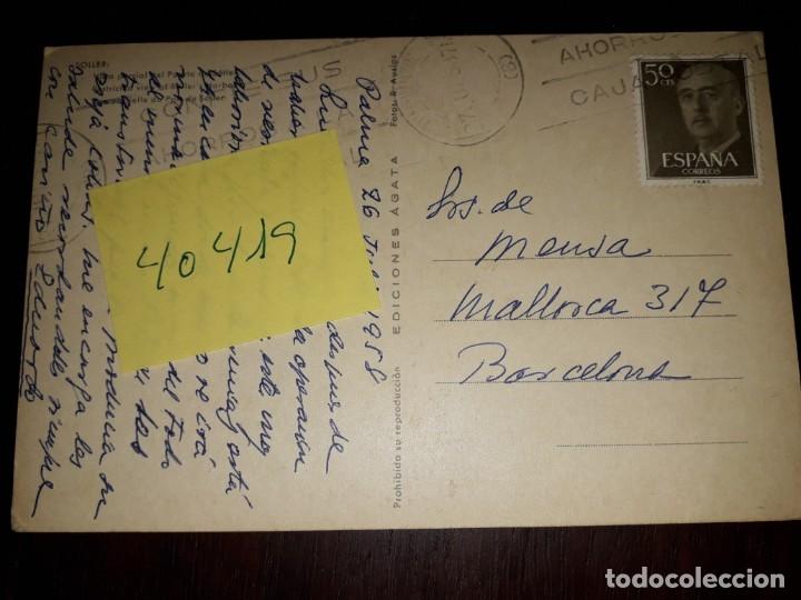 Postales: N&ordm; 40419 POSTAL SOLLER MALLORCA - Foto 2