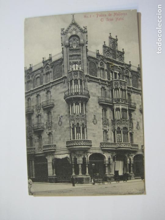 Postais: PALMA DE MALLORCA-EL GRAN HOTEL-AM-1-POSTAL ANTIGUA-(75.666)