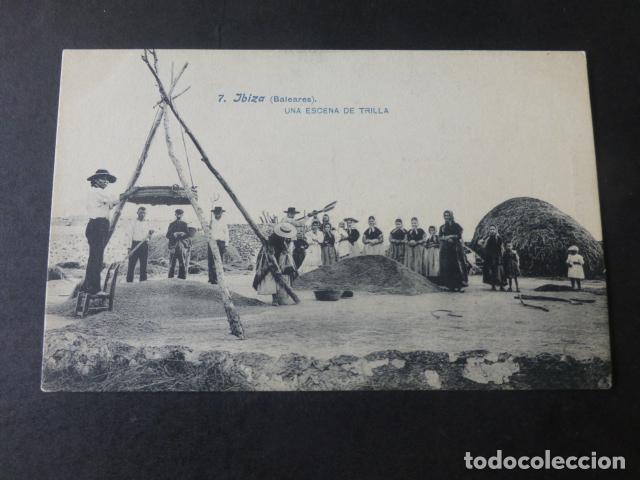 Postales: IBIZA UNA ESCENA DE TRILLA - Foto 1