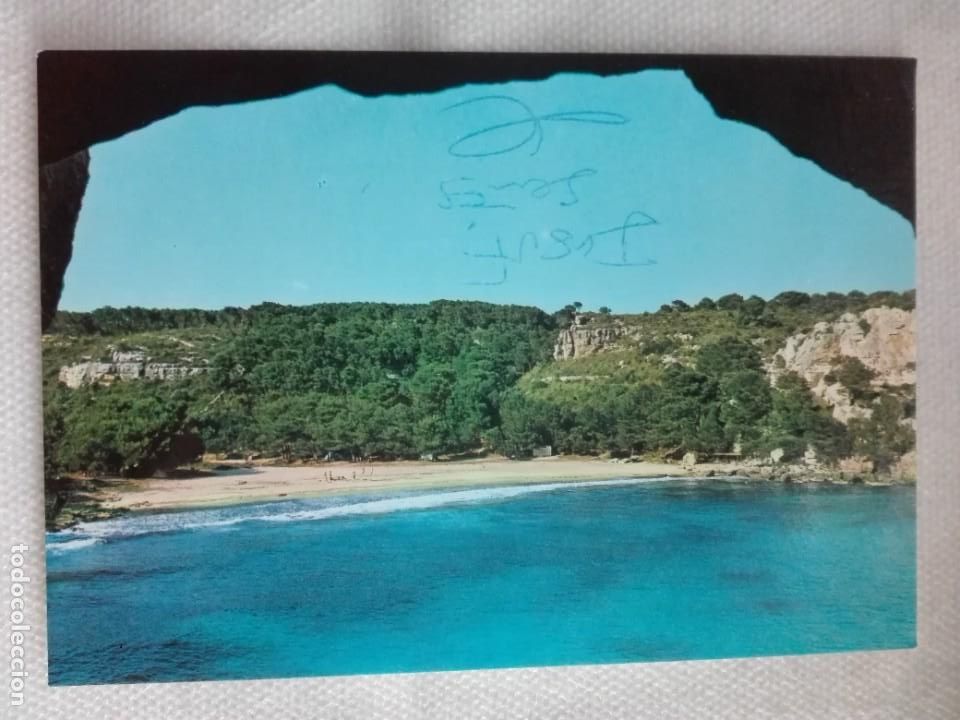 Cartes Postales: POSTAL2504 CIRCULADA 1988 - LUCIA MORA 368 CIUDADELA MENORCA - CALA MACARELLA