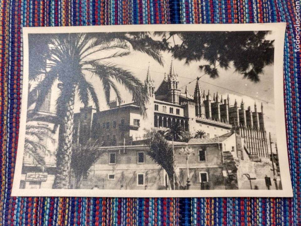 Postales: PALMA MALLORCA CATEDRAL Y ALMUDAINA - Foto 1