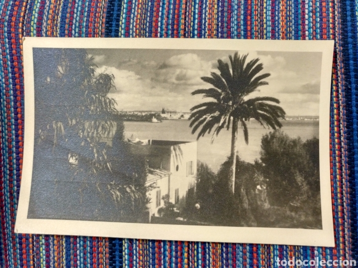 Postales: PALMA MALLORCA EL PUERTO CON LA CATEDRAL - Foto 1