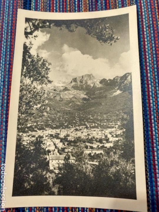 Postales: MALLORCA S&Oacute;LLER LA CIUDAD CON EL PUIG MAJOR MAYOR - Foto 1