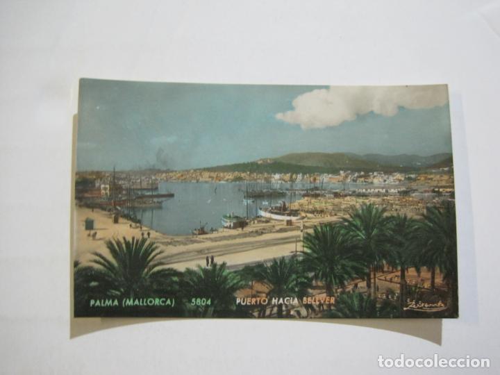 Postkarten: PALMA DE MALLORCA-PUERTA HACIA BELLVER-ZERKOWITZ FOTO-5804-POSTAL ANTIGUA-(76.224)