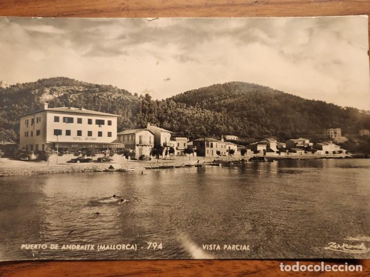 Cartes Postales: PUERTO DE ANDRAITX, MALLORCA. ZERKOWITZ. CIRCULADA EN 1958