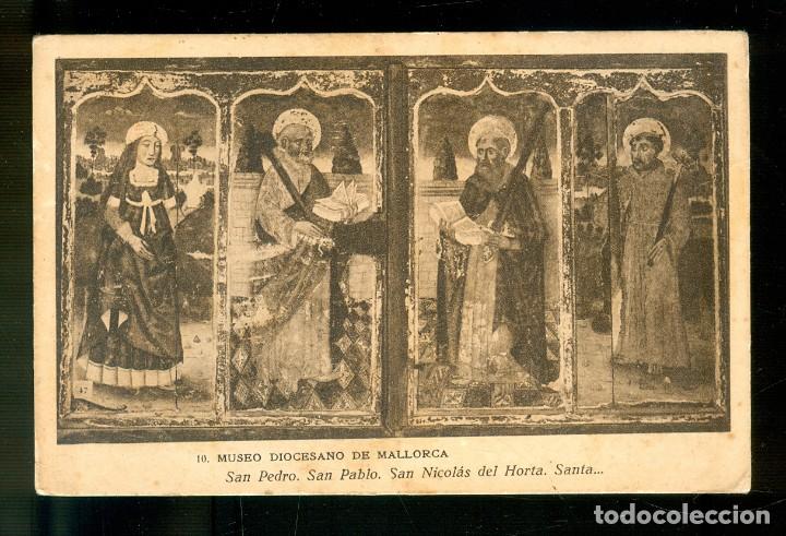 Cartoline: NUMULITE P0096 Postal Museo Diocesano de Mallorca San Pedro San Pablo San Nicol&aacute;s del horta ...