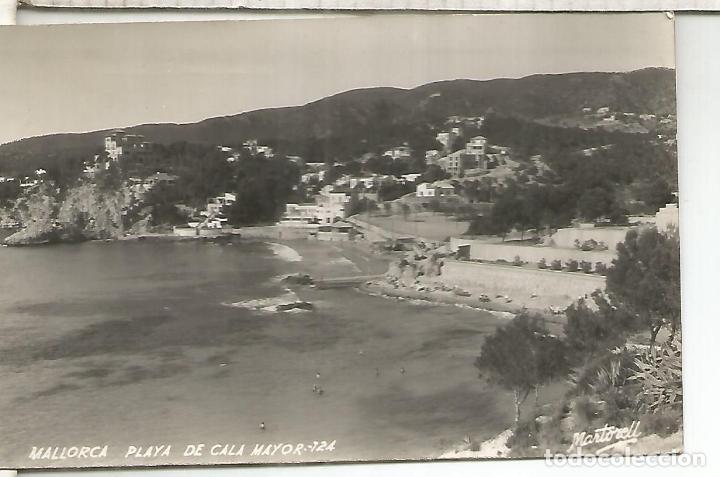 Postales: BALEARES MALLORCA CALA MAYOR ESCRITA - Foto 1