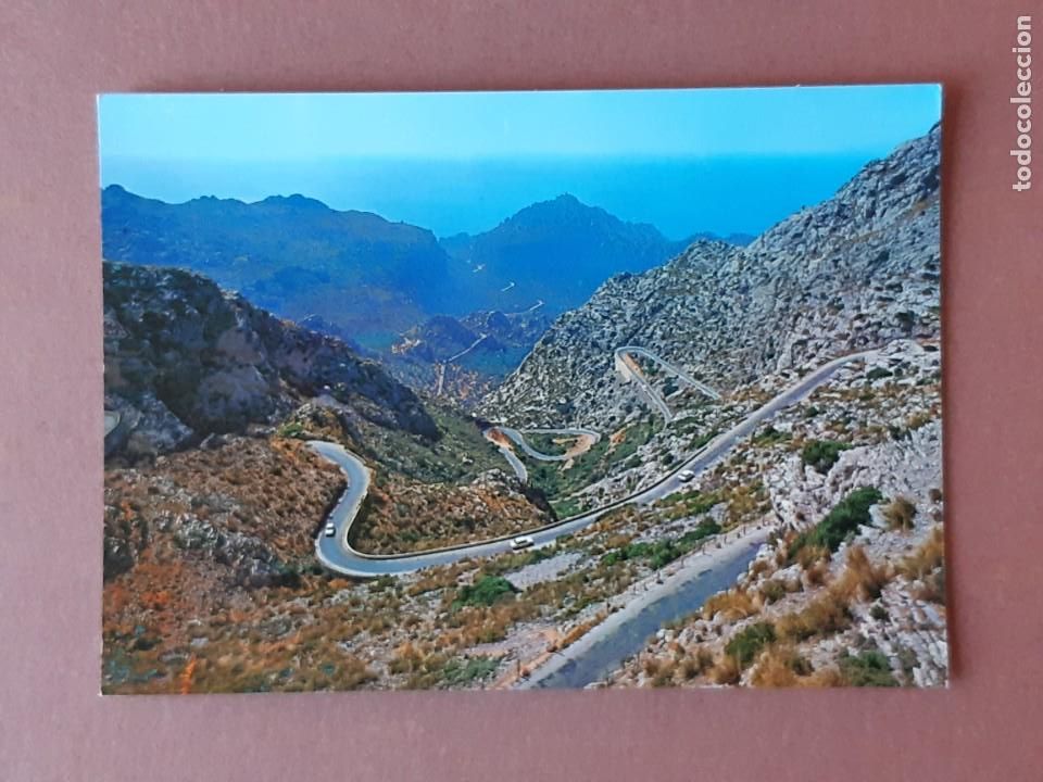 Postkarten: POSTAL PM 480 CYP. CARRETERA DE SA CALOBRA. MALLORCA. BALEARES. 1974. SIN CIRCULAR.