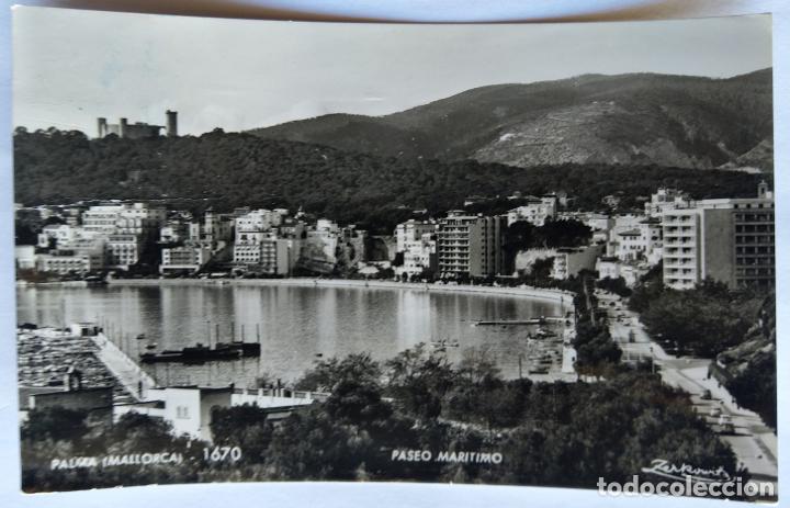 Postales: PALMA MALLORCA PASEO MARITIMO - Foto 1