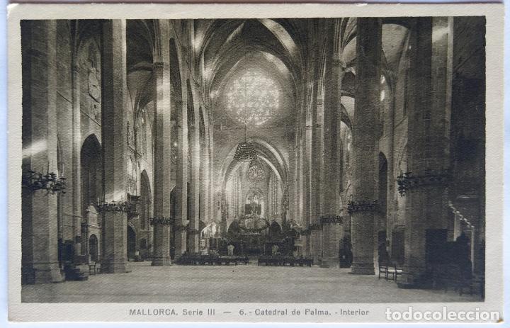 Postales: MALLORCA CATEDRAL DE PALMA - Foto 1